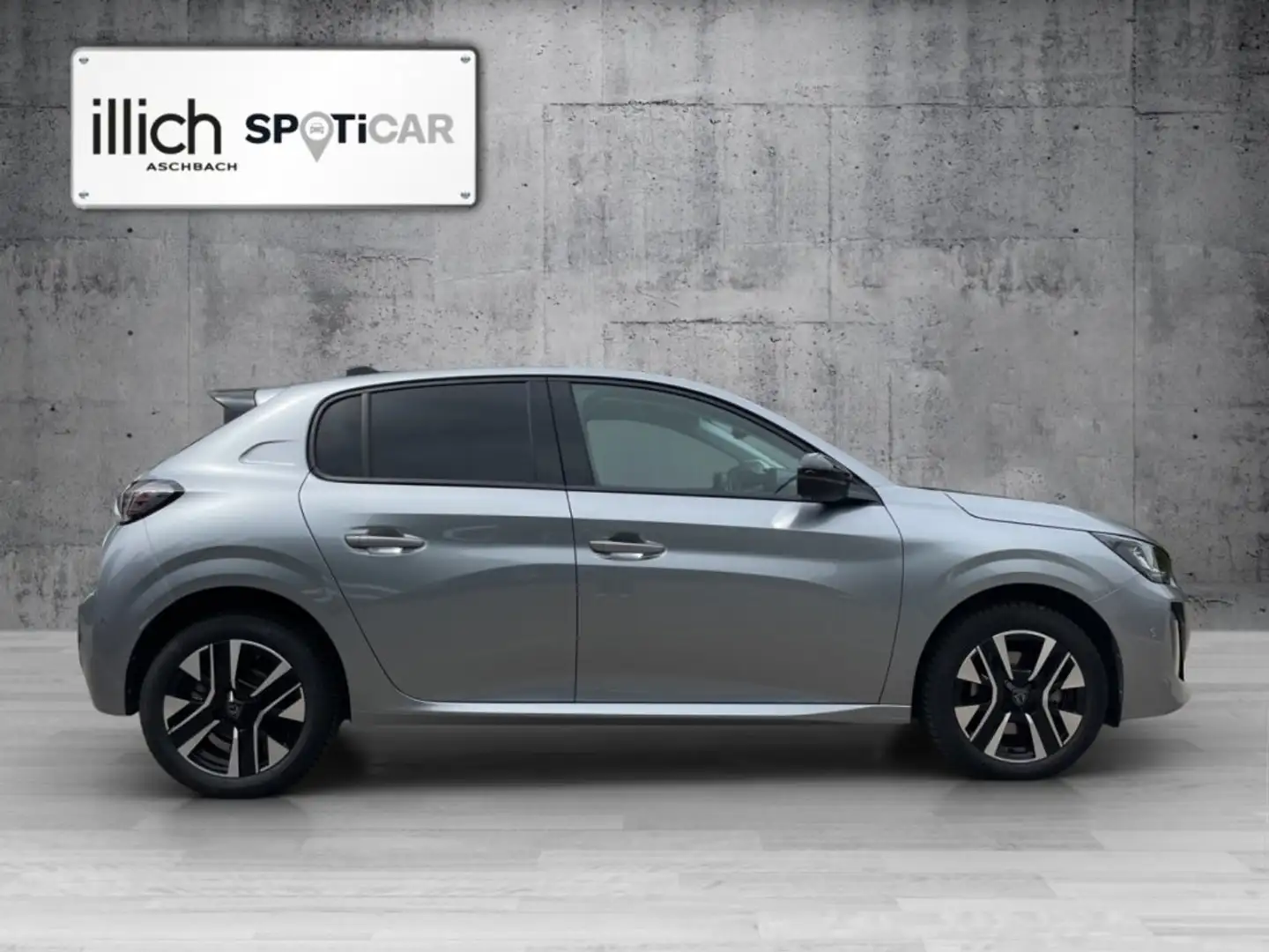 Peugeot 208 ALLURE Hybrid 110 e-DCS6 Grau - 2