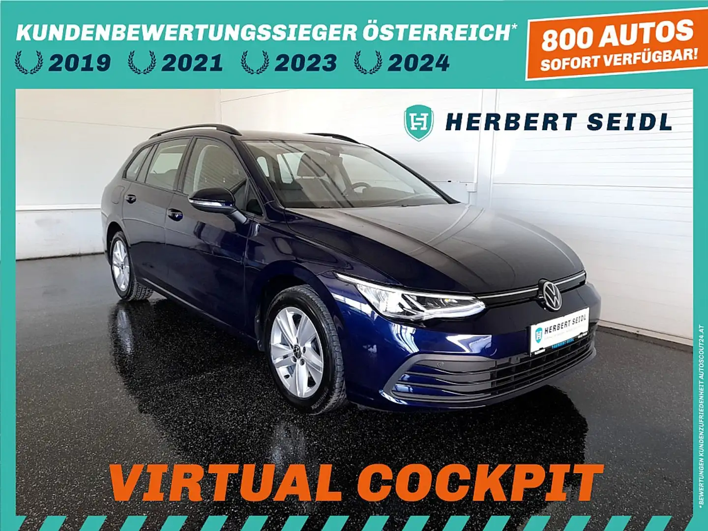 Volkswagen Golf Variant Golf VIII Variant Life 2,0 TDI DSG *VIRTUELL / ... Blau - 1