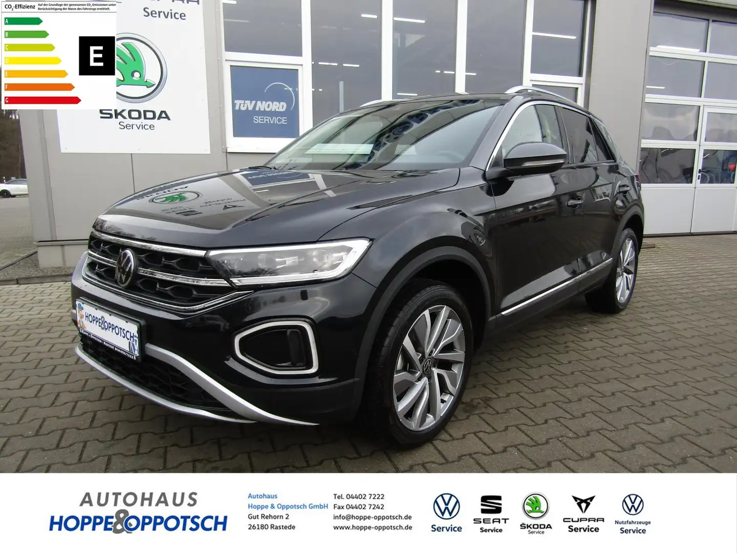 Volkswagen T-Roc 1.5 TSI Style Navi App Connect Sitzhzg. Schwarz - 1