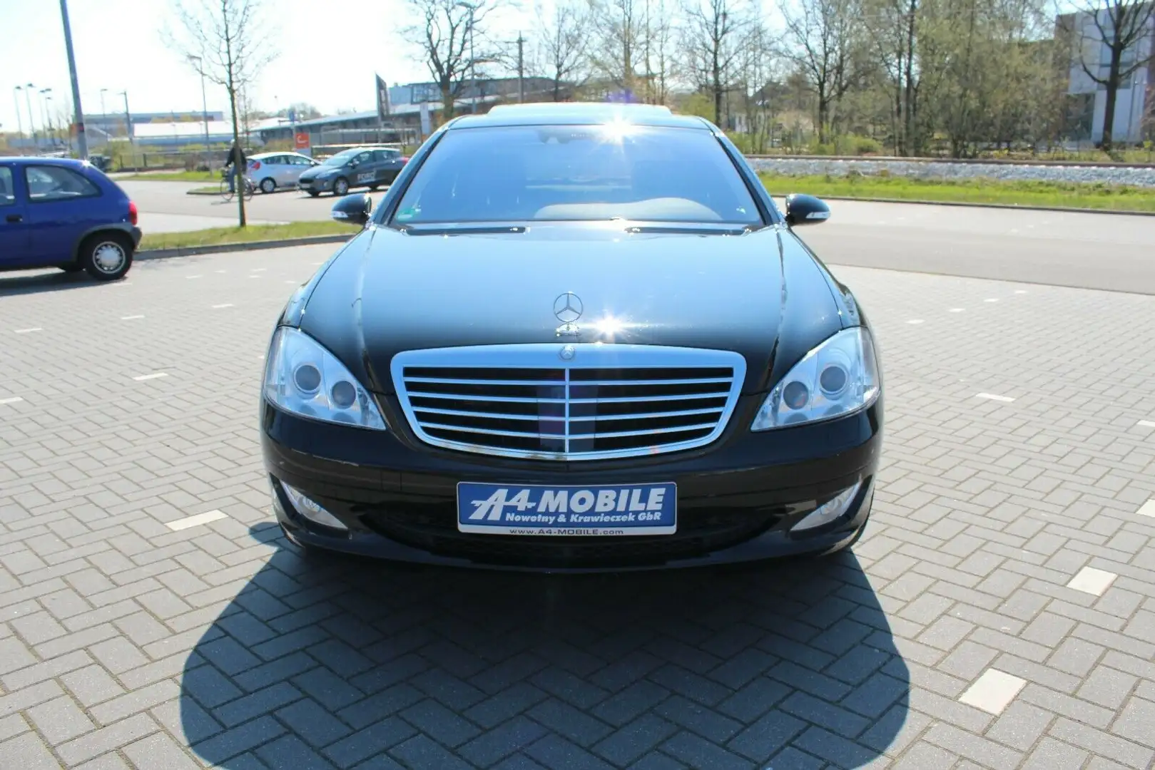 Mercedes-Benz S 320 CDI 4-Matic Navi Leder nur Gewerbe Export! Siyah - 2