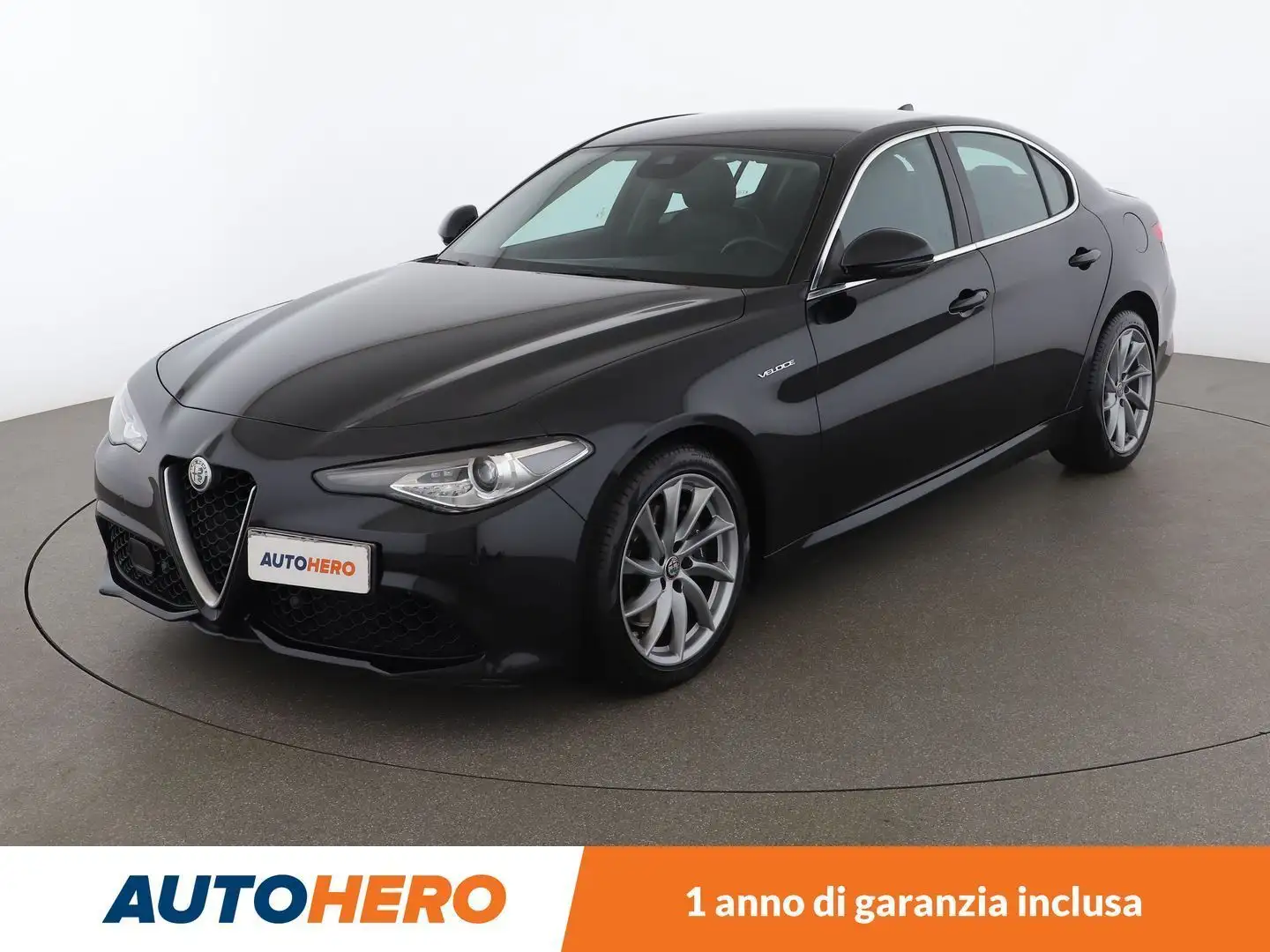 Alfa Romeo Giulia 2.2 JTDM Veloce 210 CV AT8 AWD Nero - 1