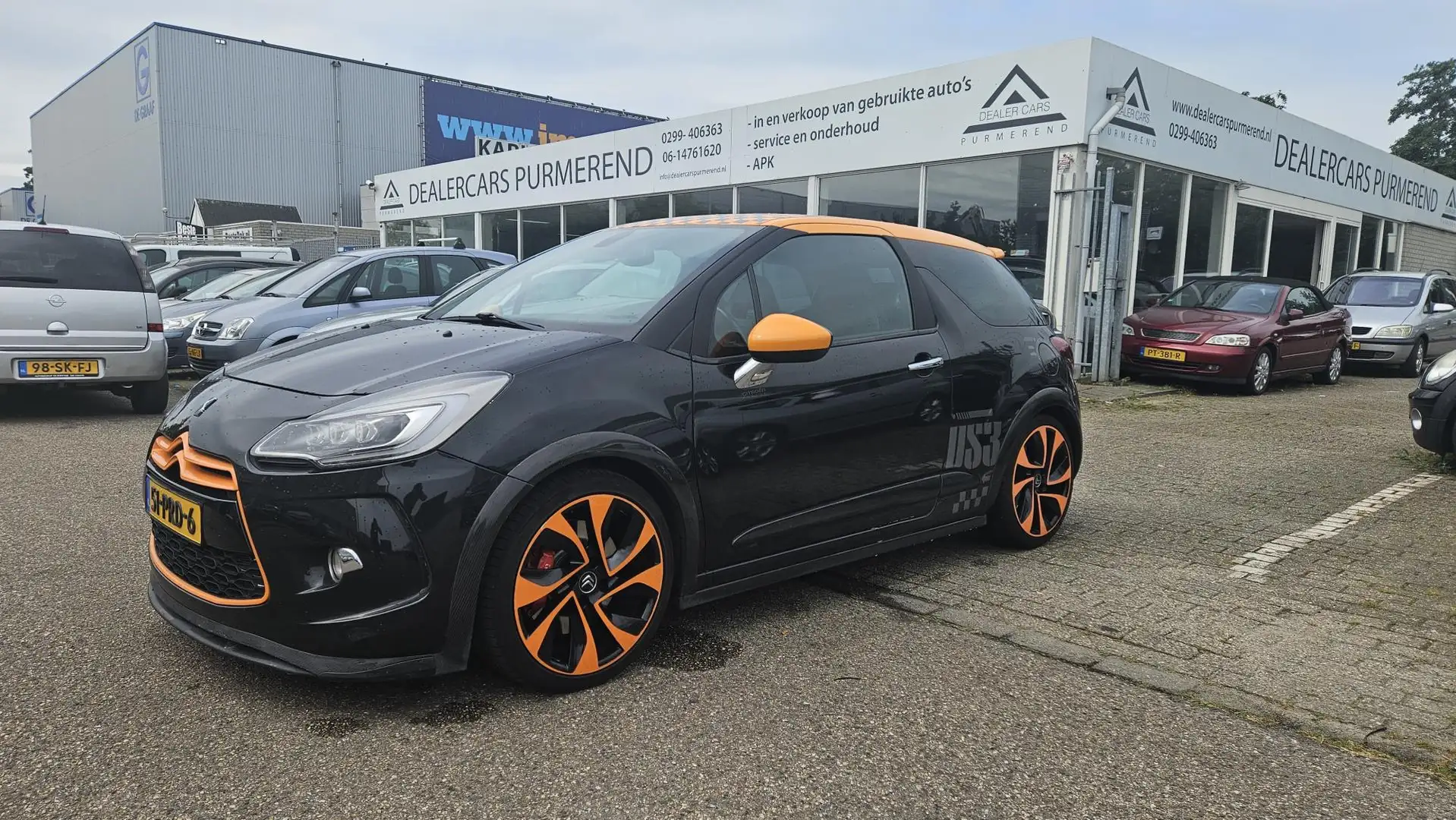 Citroen DS3 1.6 THP 200 Racing Negro - 2