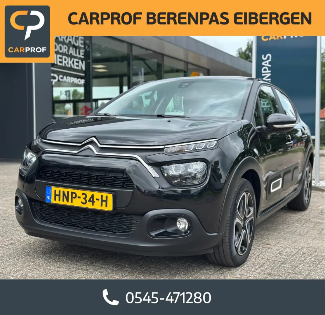Citroen C3 1.2 PureTech Feel '' Infotainmentsystem - CC - PDC Zwart - 1