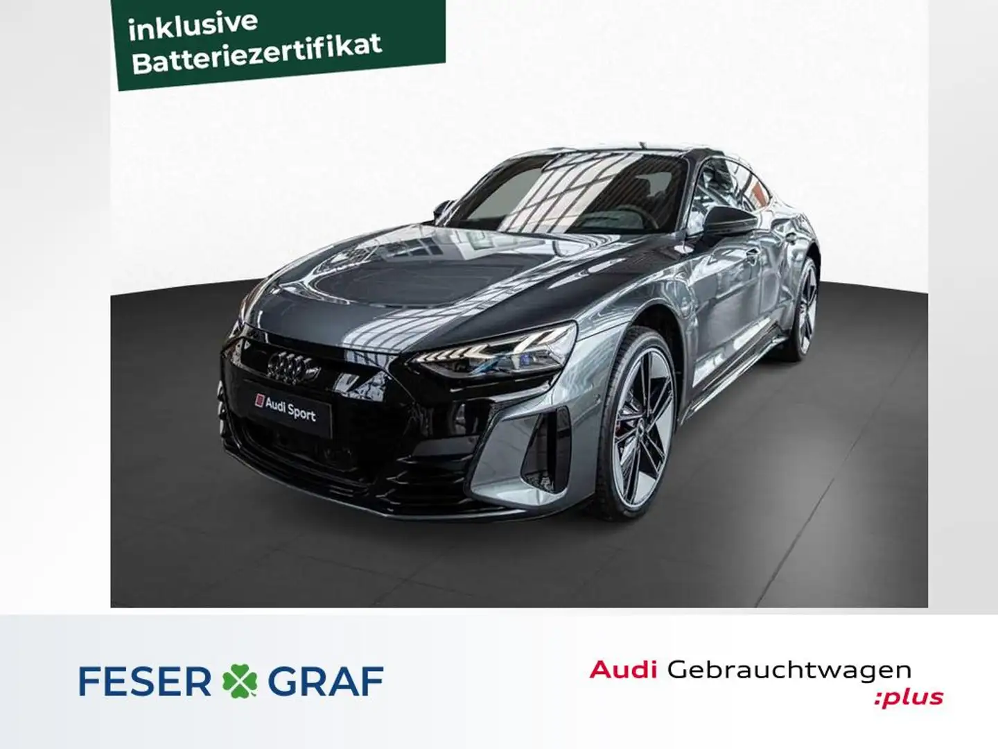 Audi e-tron GT qu. B&O+HEADUP+MATRIX+SPRTSITZ PLUS Grau - 1