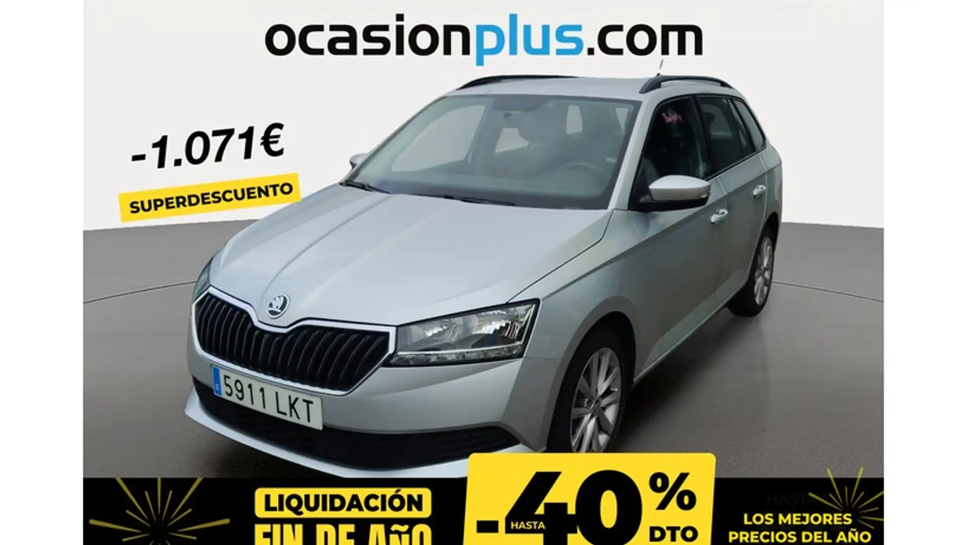 Skoda Fabia Combi 1.0 TSI Ambition 70kW Argent - 1