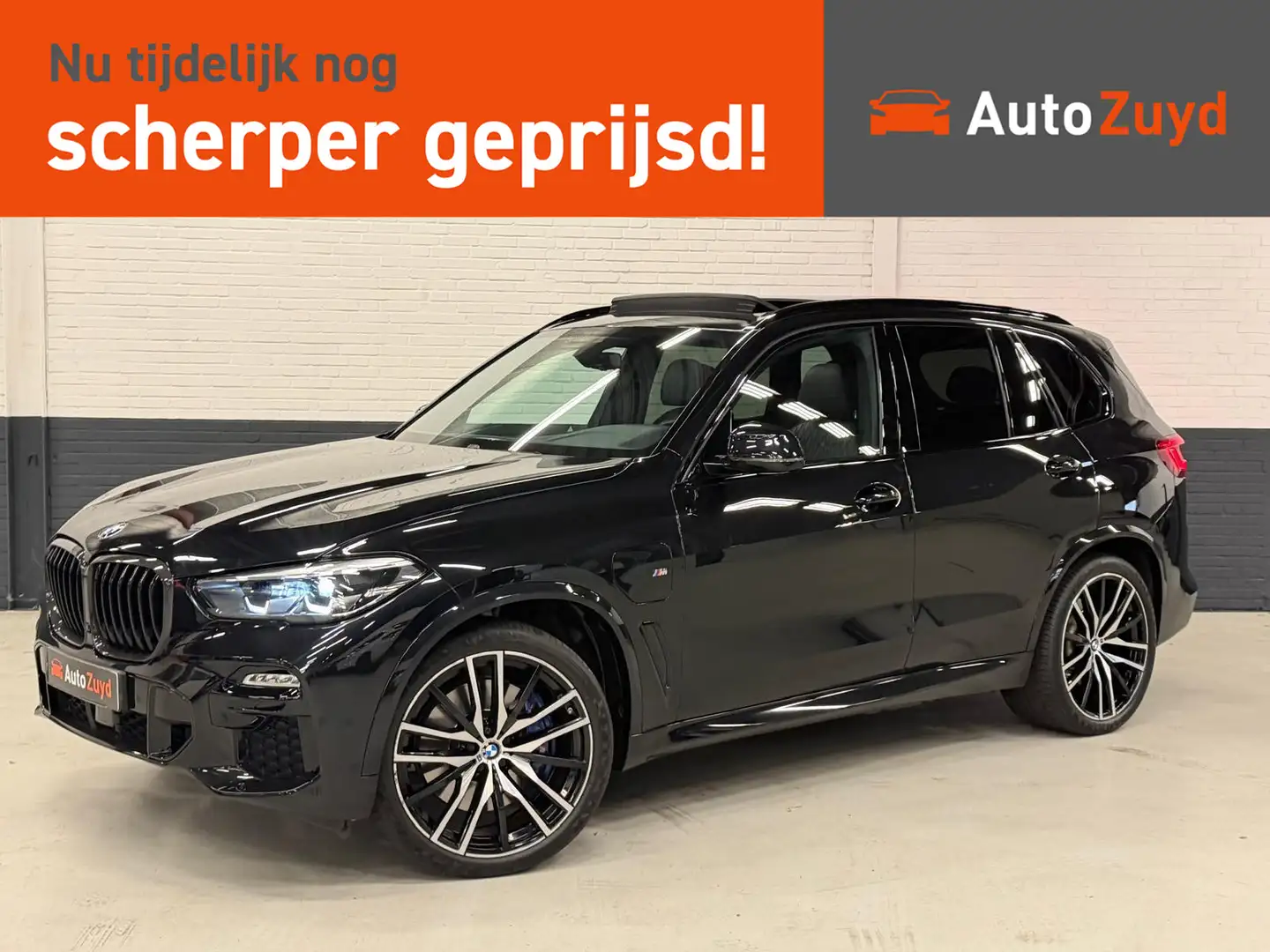 BMW X5 XDrive45e High Executive M-Sport Navi / Pano / Har Zwart - 1
