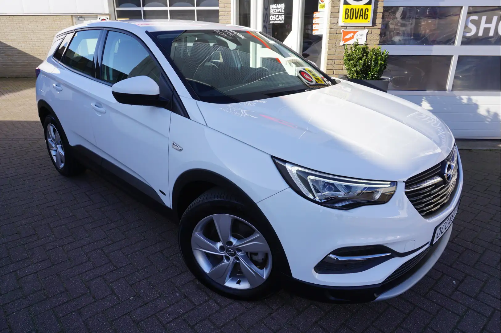 Opel Grandland X 1.6 Turbo Hybrid Elegance Automaat Blanc - 1