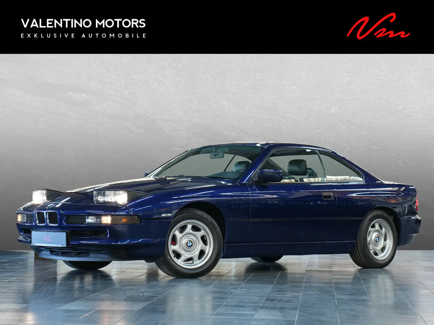 BMW 850 i Automatik - elektr. SD | AHK abnehmbar Blau - 1