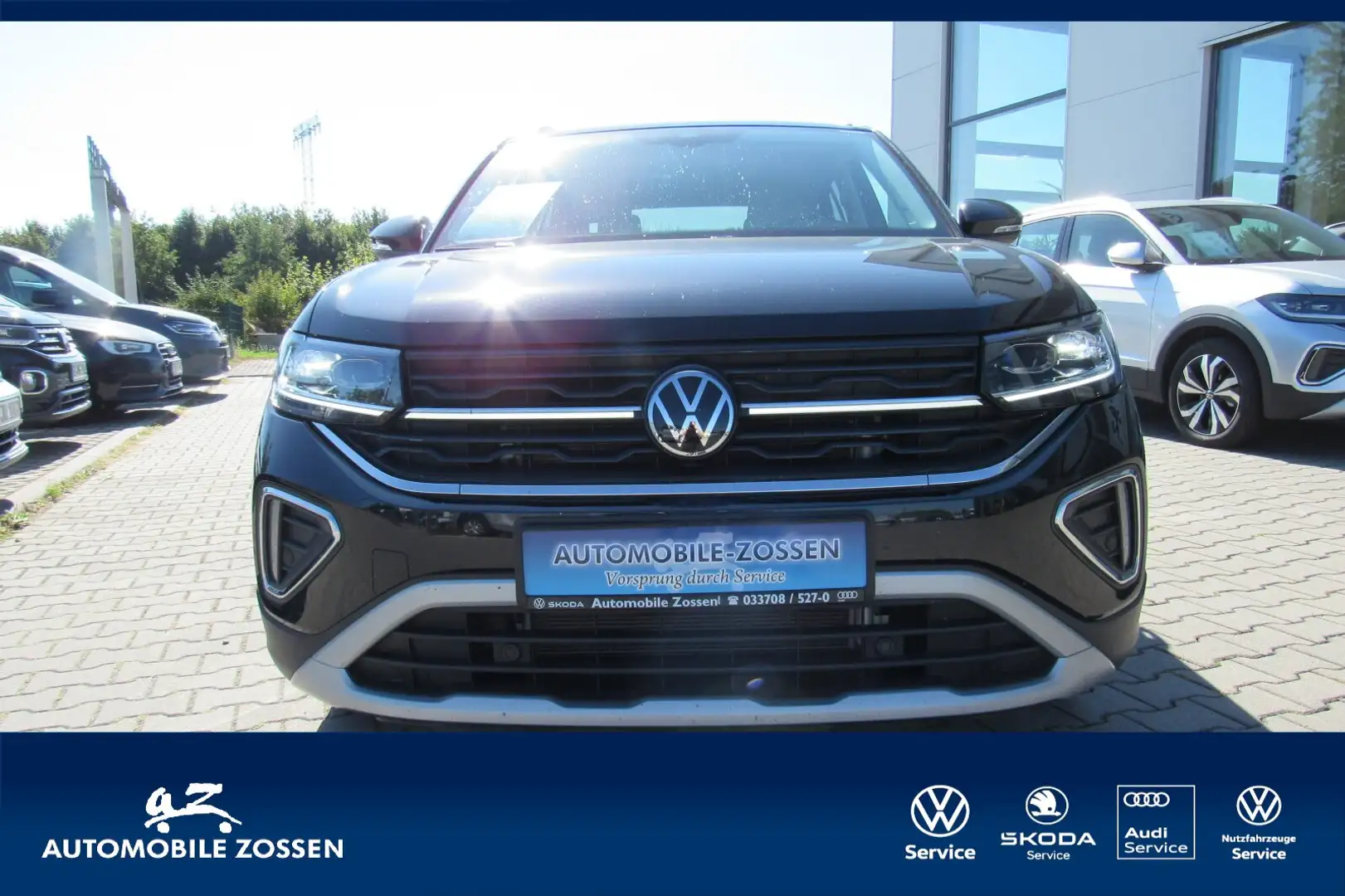 Volkswagen T-Cross T-Cross 1.0 TSI Style Navi/Autom./Klima/LED/eFH. Noir - 1