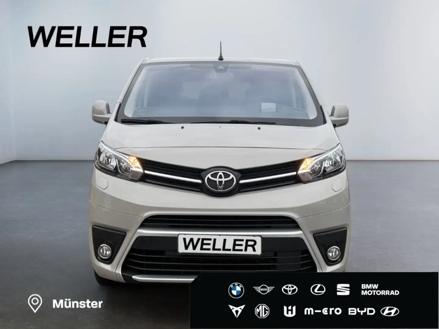 Toyota Proace 2,0l-D-4D L2 Verso Shuttle Comfort *9-Sitz* Brun - 2