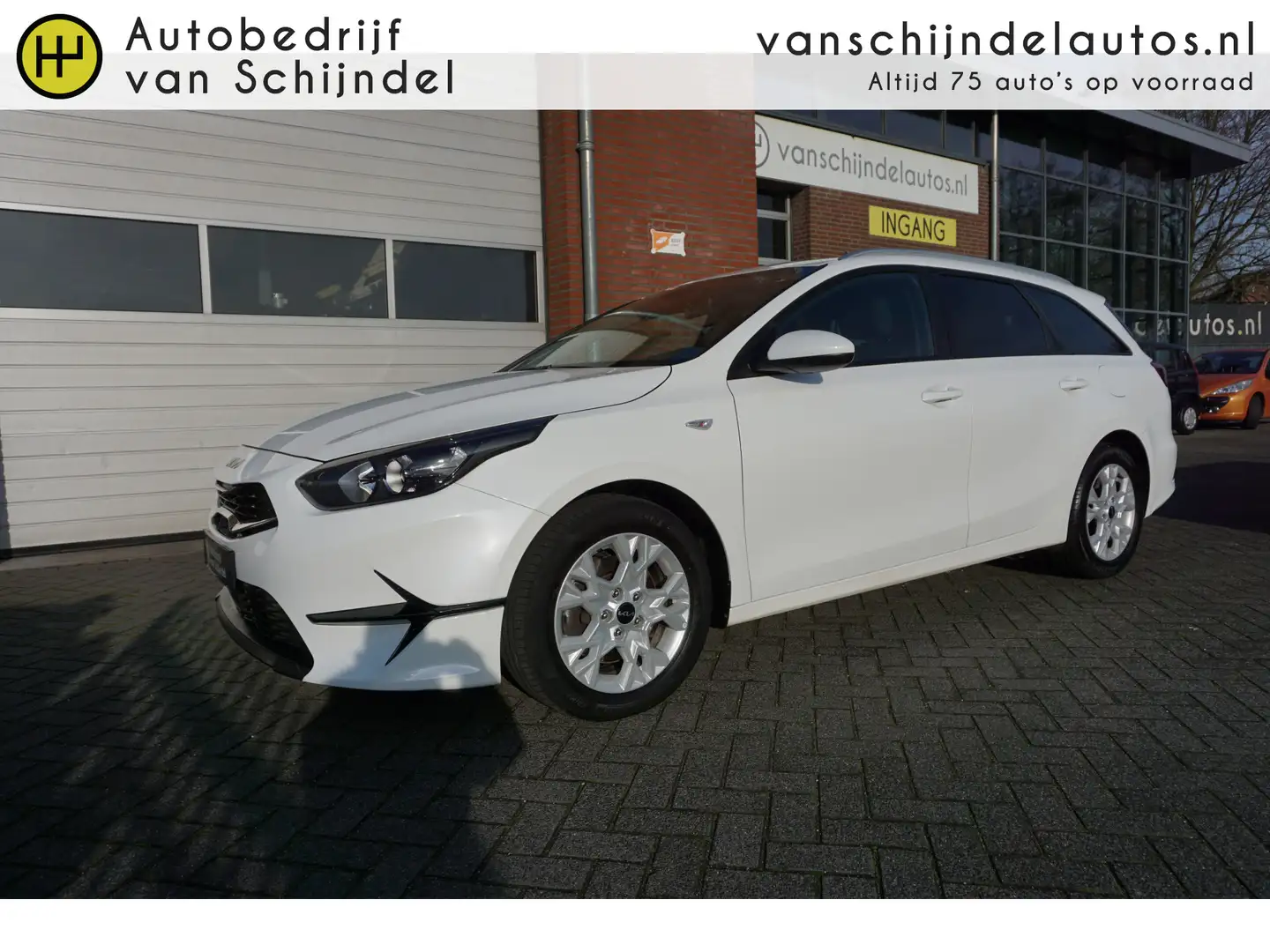 Kia Ceed SW / cee'd SW Sportswagon 1.0 T-GDI DYNAMICLINE VOLLEDIG DEALER Blanco - 1