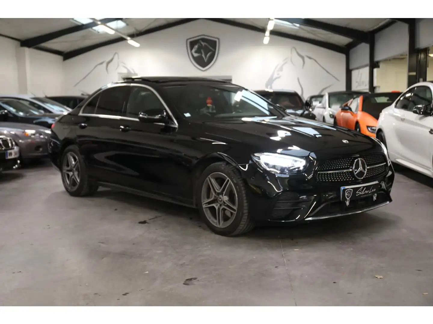 Mercedes-Benz E 300 E 300 de + Hybrid EQ Power - BVA 9G-Tronic  BERLINE - BM 213 AMG Line - BVA PHASE 2 Schwarz - 2