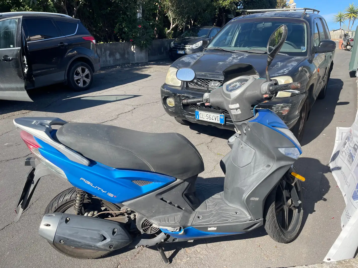 Kymco Agility 125 Blu/Azzurro - 2