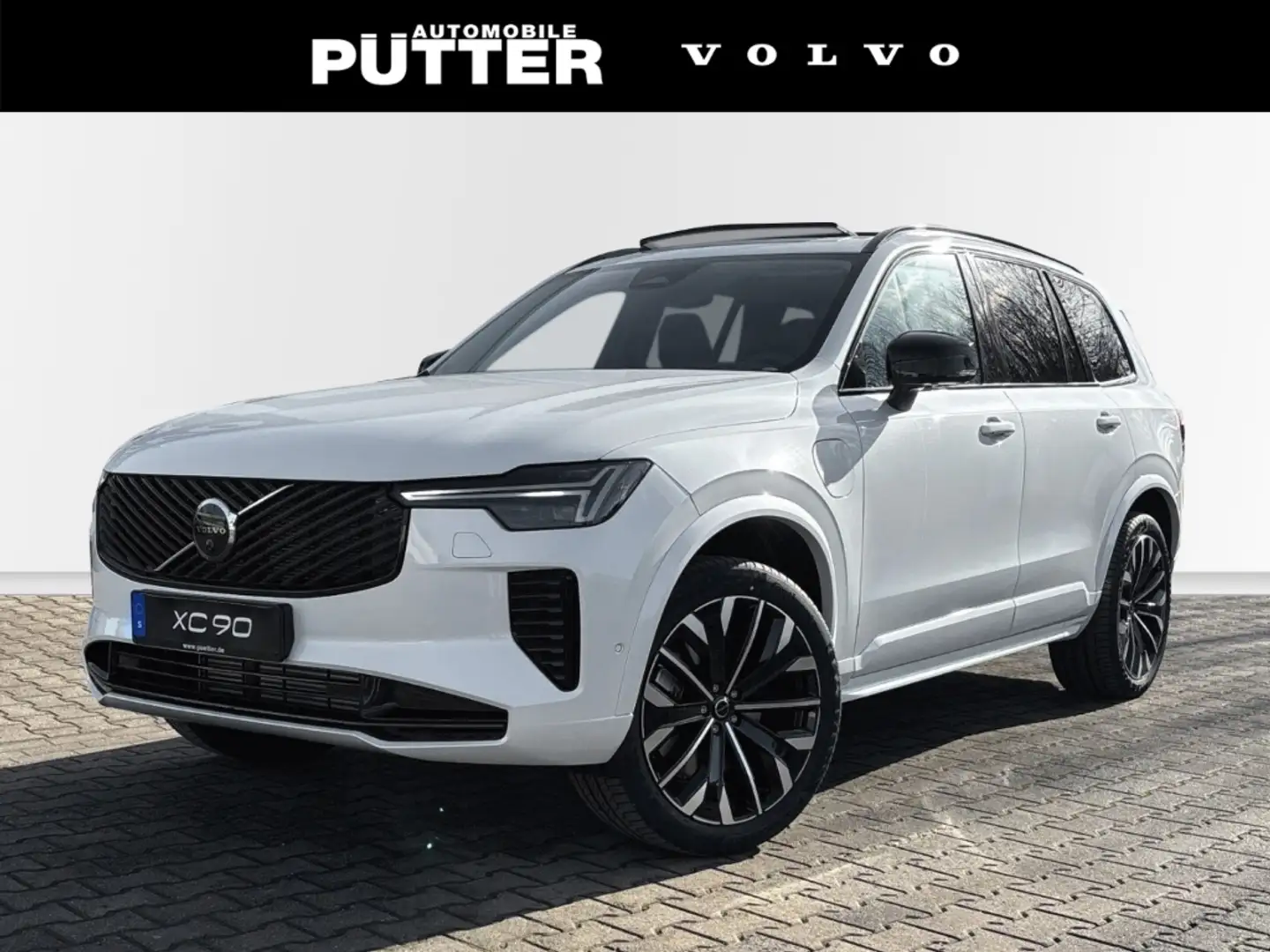 Volvo XC90 Recharge T8 AWD Plus Dark 21'' StandHZG AHK Leder Wit - 1