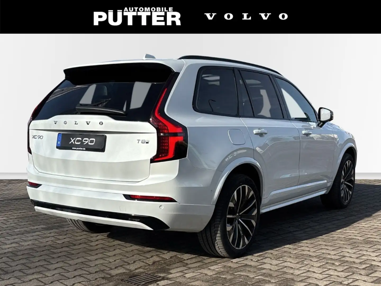Volvo XC90 Recharge T8 AWD Plus Dark 21'' StandHZG AHK Leder Wit - 2