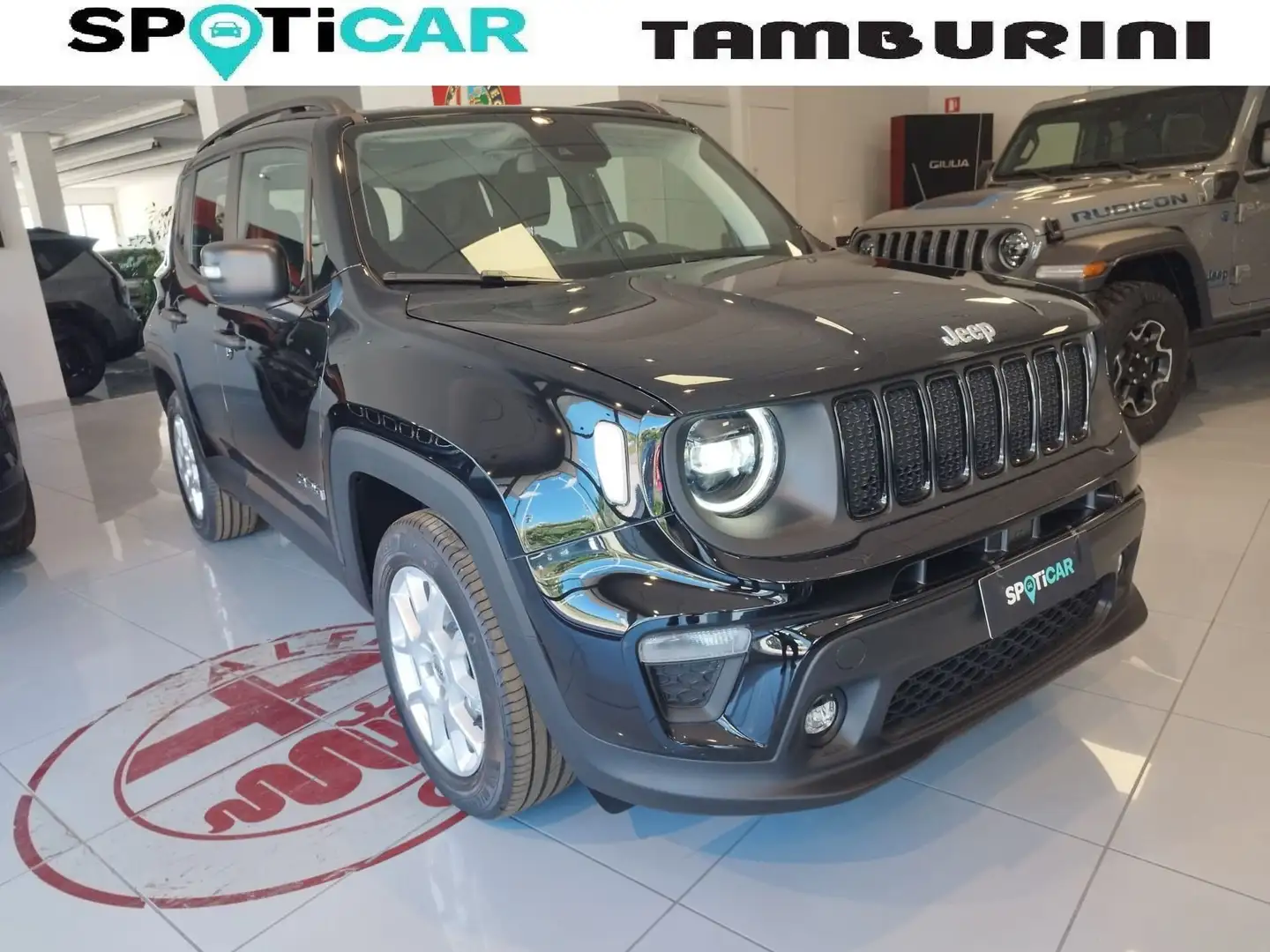 Jeep Renegade 1.5 Turbo T4 MHEV Altitude "NUOVO DA IMMATRICOLAR Nero - 1