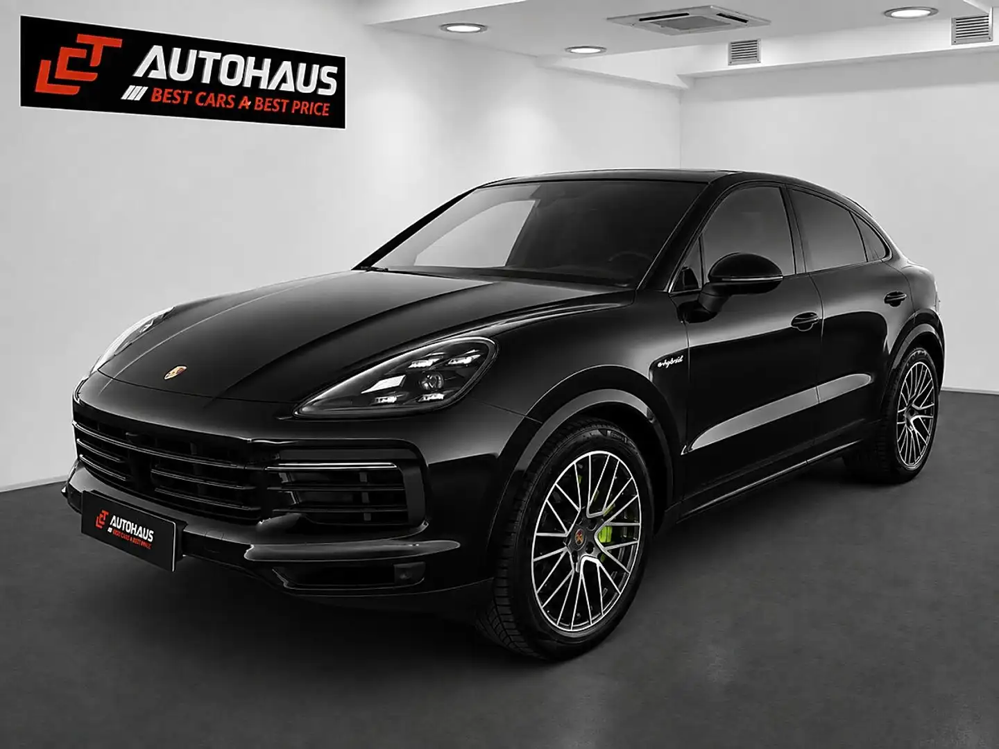 Porsche Cayenne Coupe E-Hybrid PHEV | 1.BESITZ |MwSt.AUSW | Schwarz - 1