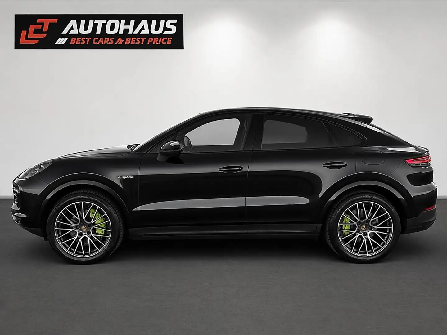 Porsche Cayenne Coupe E-Hybrid PHEV | 1.BESITZ |MwSt.AUSW | Schwarz - 2