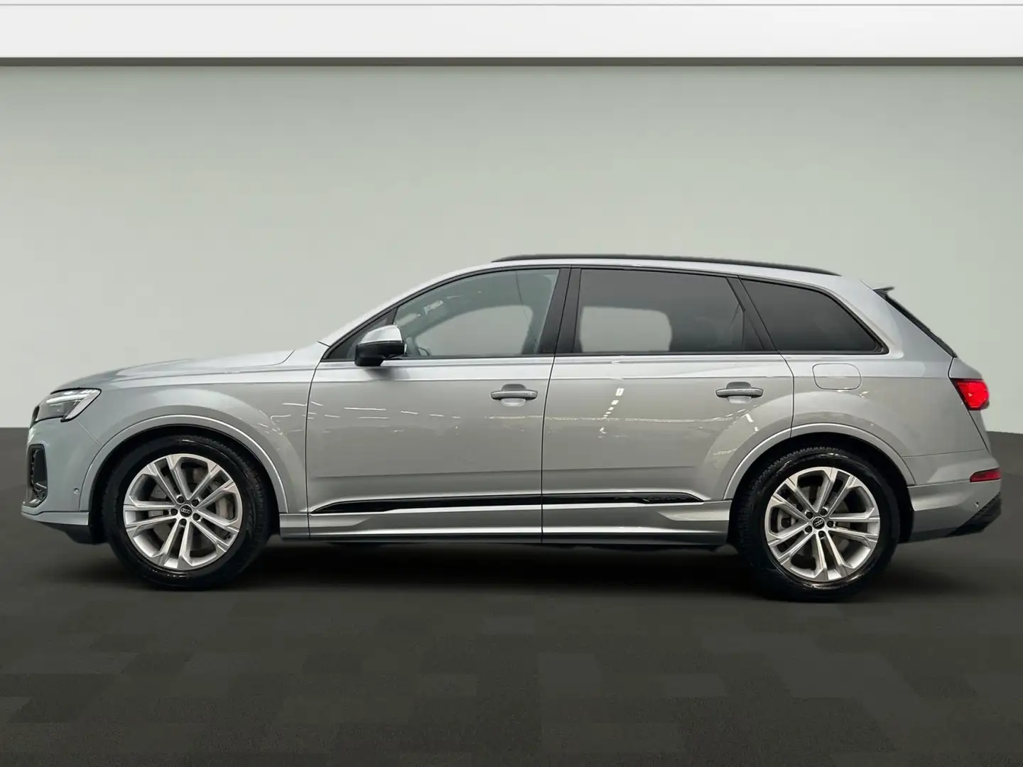 Audi Q7 55 TFSIe qu S line tip*B&O*HUD*Pano*Matrix*Vi Silber - 2