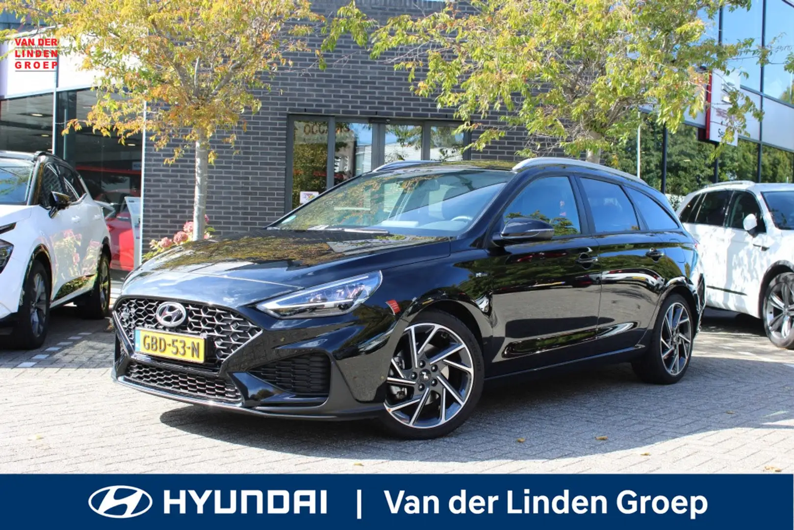 Hyundai i30 Wagon 1.5 T-GDi MHEV N-Line 160PK! + Trekhaak "RIJ Zwart - 1