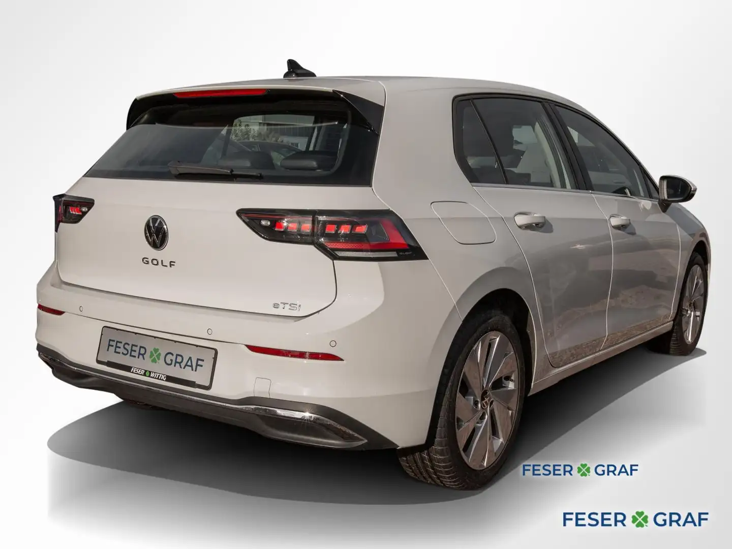 Volkswagen Golf VIII 1.5 eTSI Style DSG Matrix/AHK/Kamera Weiß - 2