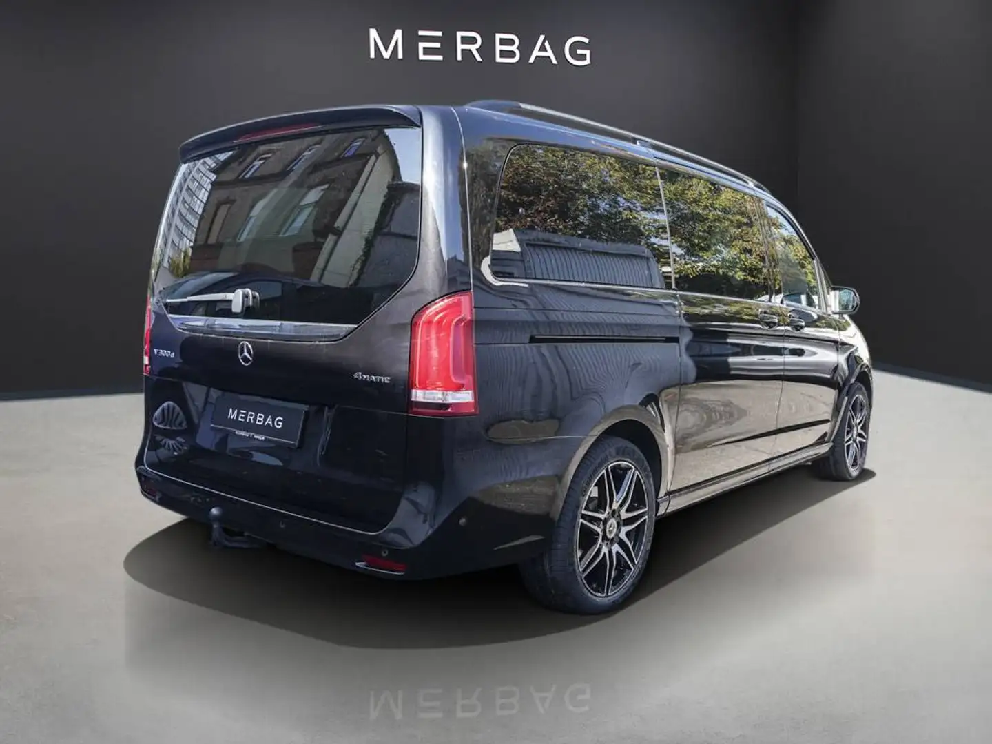 Mercedes-Benz V 300 d 4M L AMG-LINE STANDHEIZUNG NIGHT KAMERA Schwarz - 2