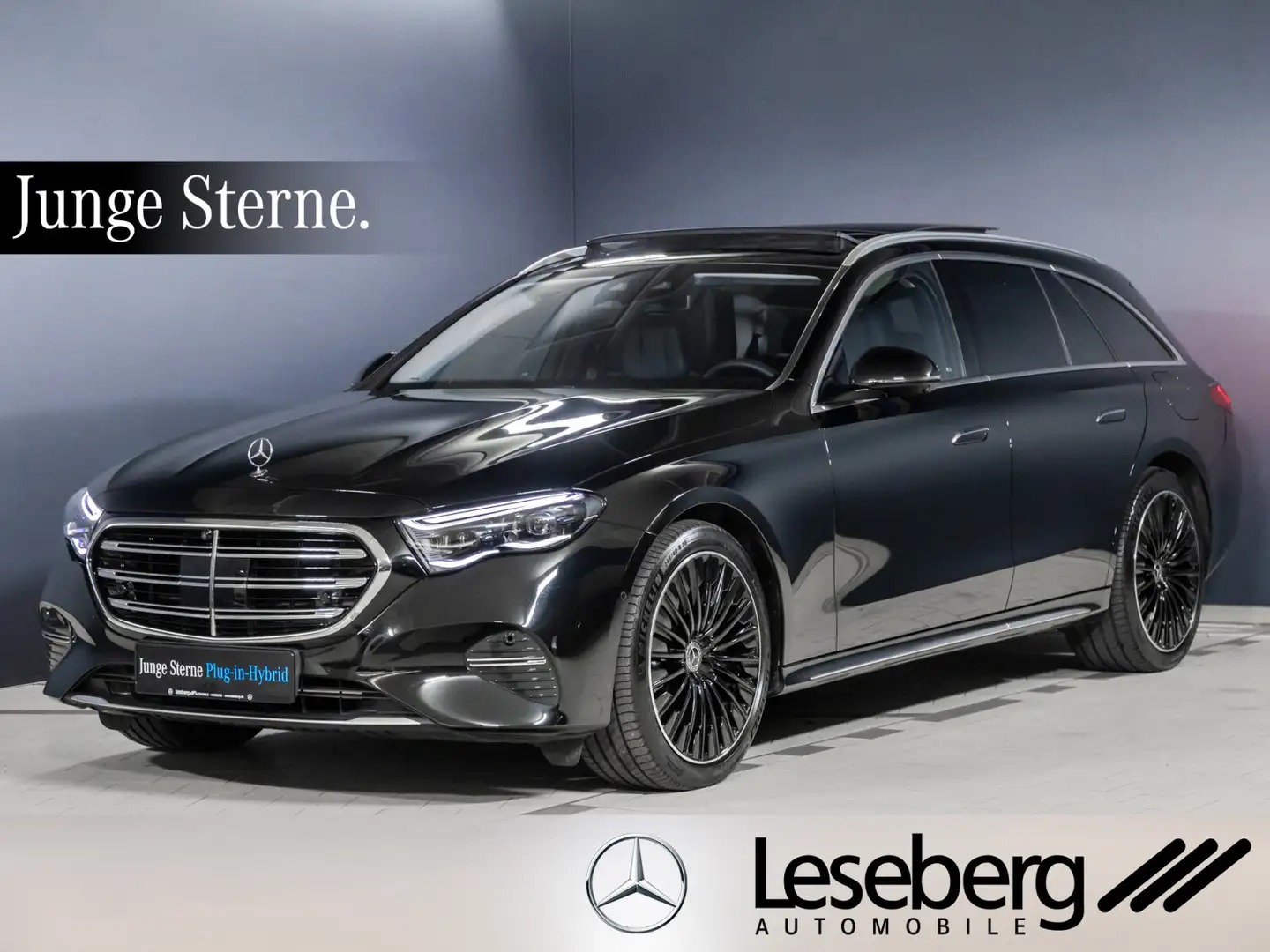 Mercedes-Benz E 300 E 300 T de 4M Exclusive DIG.LIGHT/Pano/AHKDistro Schwarz - 1