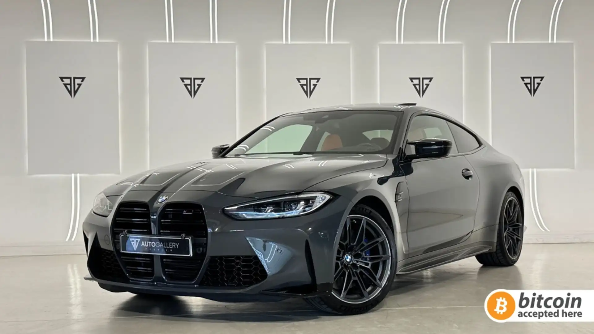 BMW M4 Coupé Competition Gris - 1