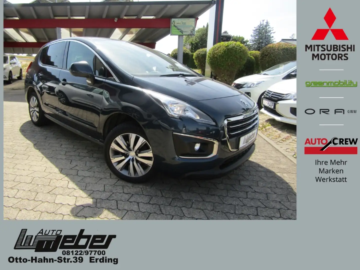 Peugeot 3008 1.2 e-THP PureTech 130 Active GRA NAVI PDC BLUETOO Blau - 1