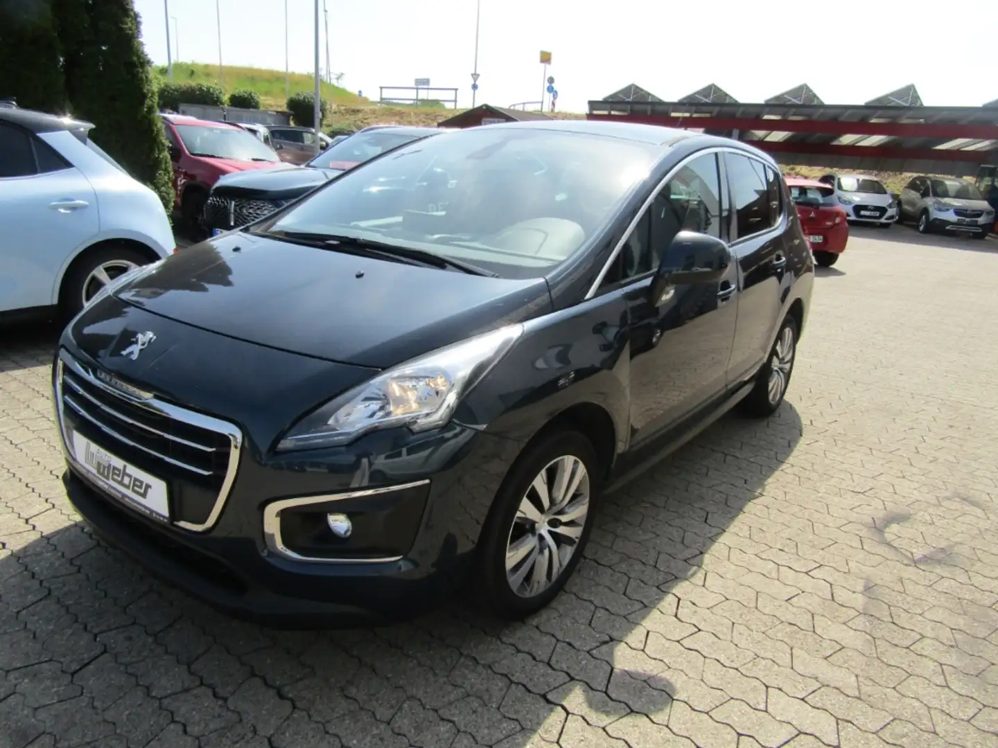 Peugeot 3008 1.2 e-THP PureTech 130 Active GRA NAVI PDC BLUETOO Blau - 2