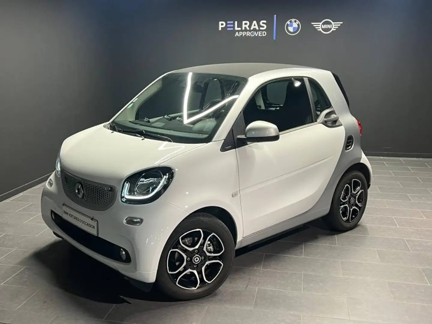 smart forTwo Electrique 82ch passion Blanc - 1