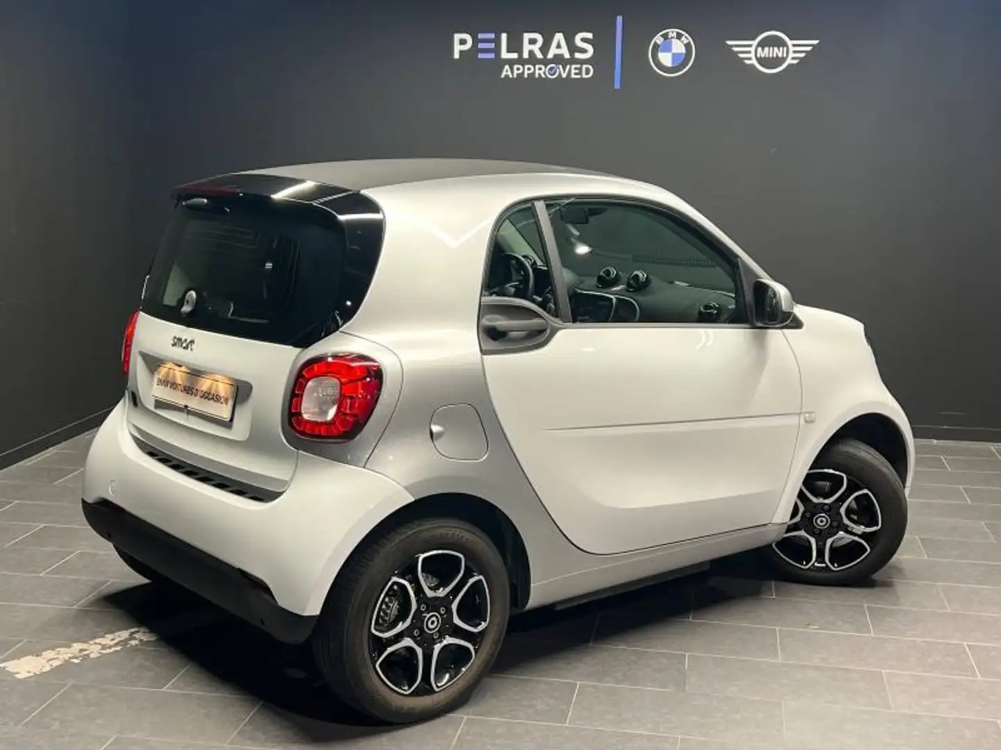smart forTwo Electrique 82ch passion Blanc - 2