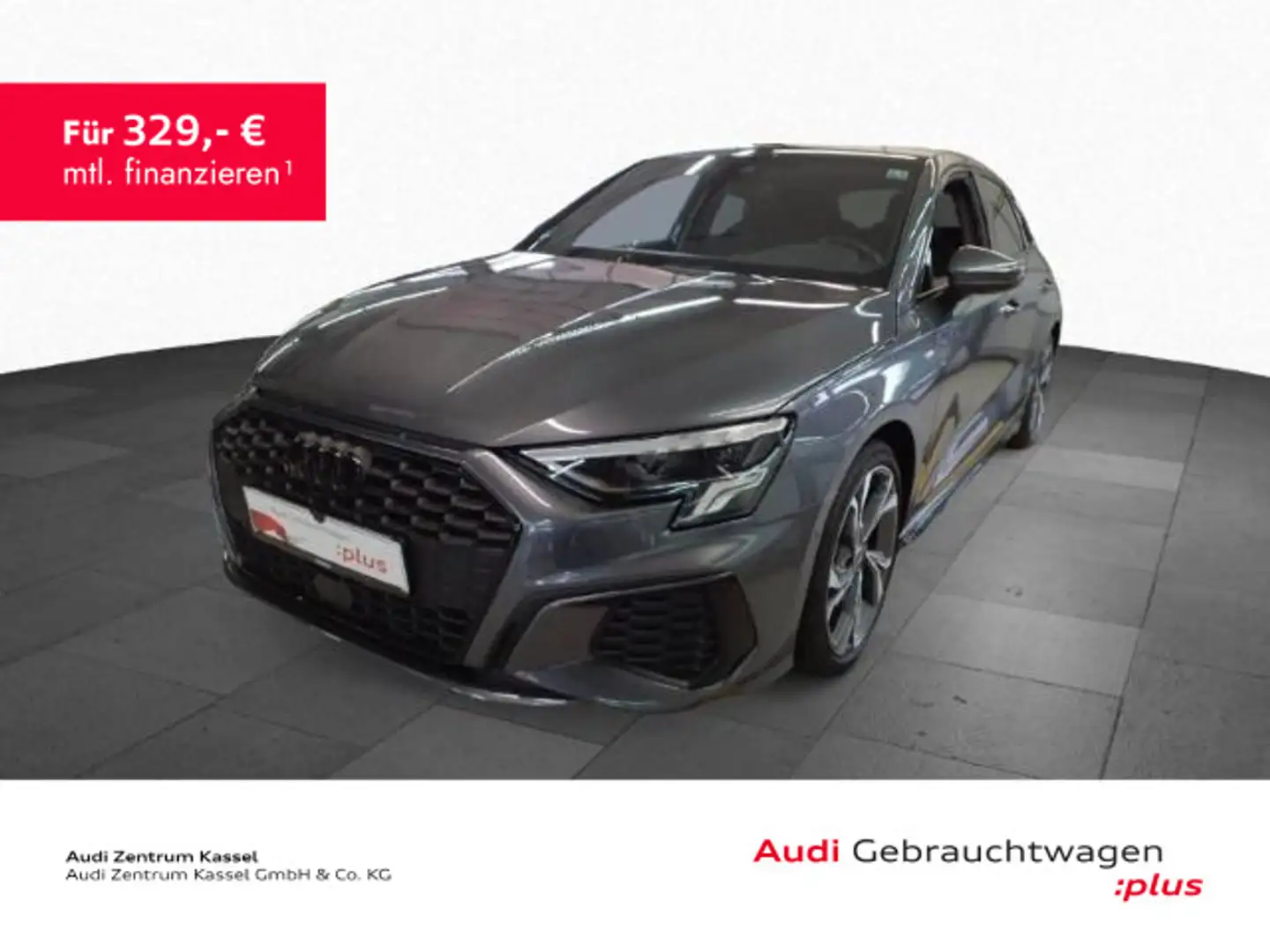 Audi A3 A3 SB 30 TFSI S line LED Kamera Navi Teilleder Grau - 1