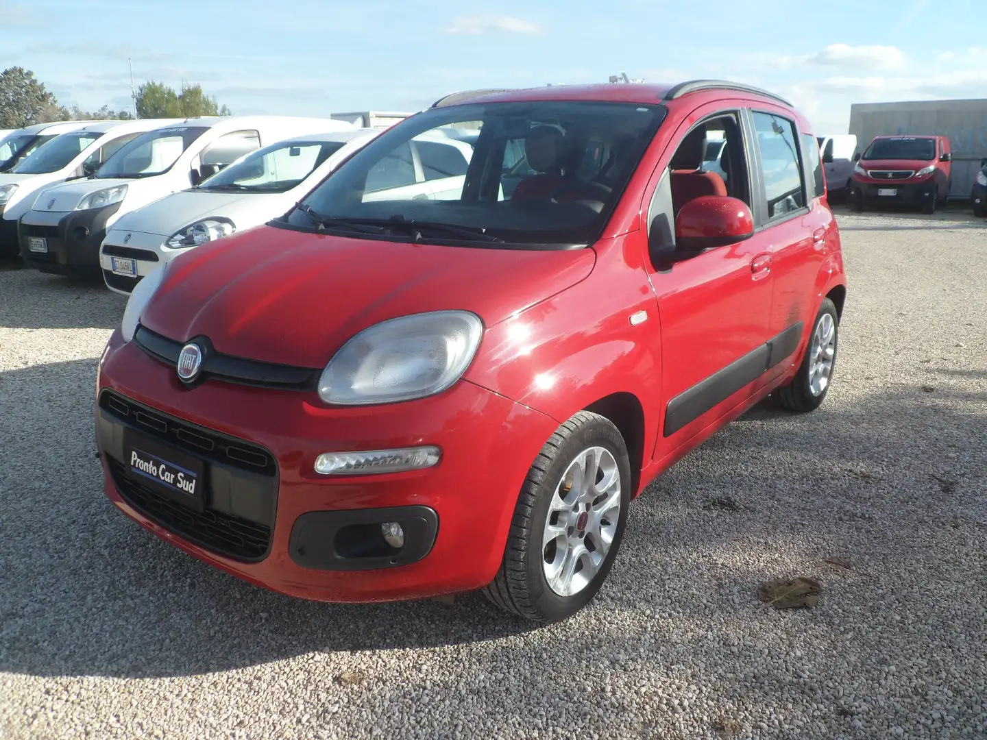 Fiat Panda 1.3 mjt 16v Dynamic 75cv BELLISSIMA!!! Rouge - 1