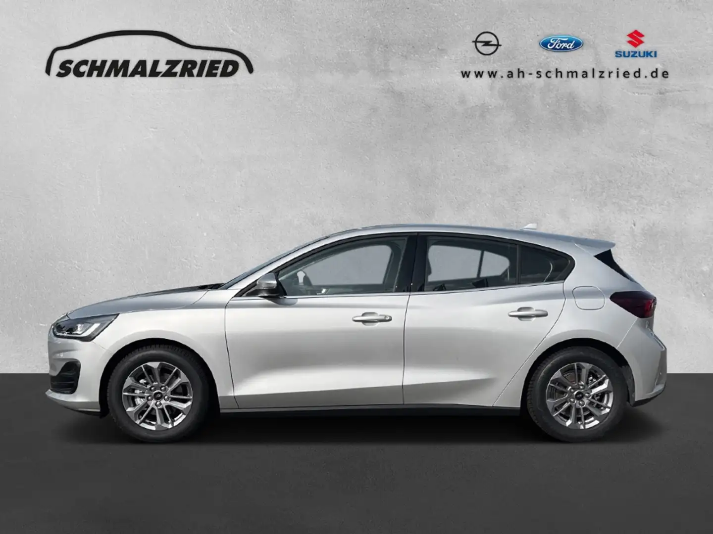 Ford Focus Titanium MHEV AHK-abnehmbar Navi Soundsystem B & O Silber - 2