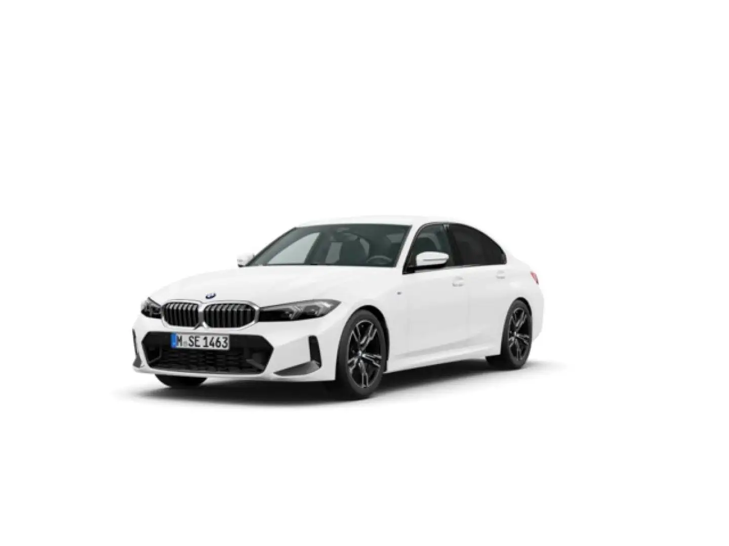 BMW 318 318dA Blanc - 1