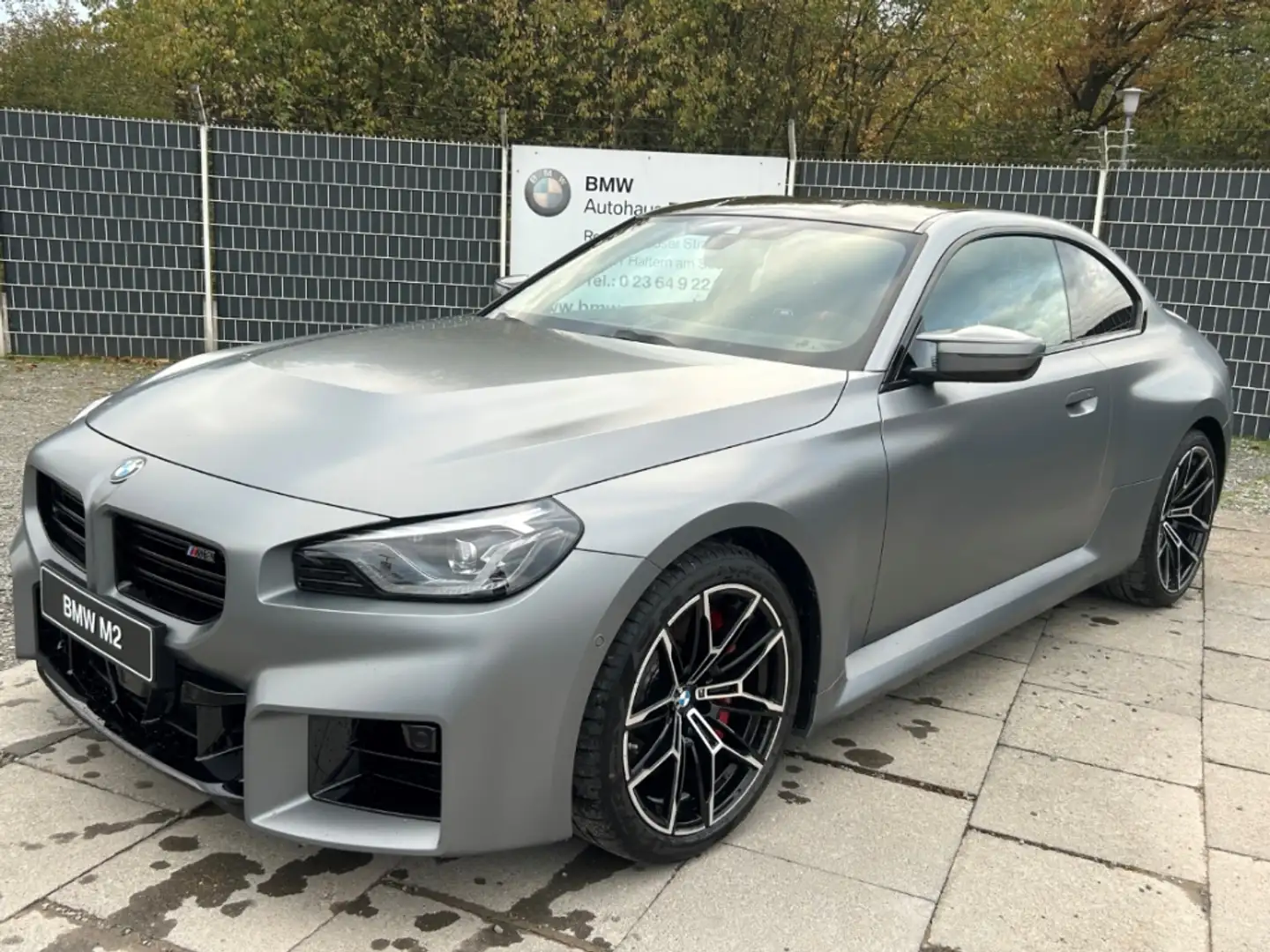 BMW M2 Coupe Carbondach Head-Up Carbonsitze Voll! Grau - 1