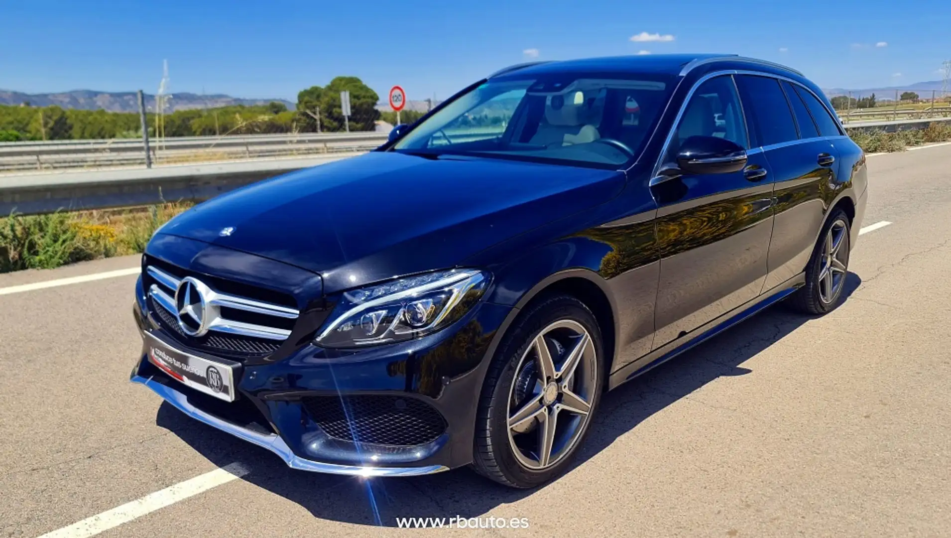 Mercedes-Benz C 220 Estate 220d Negro - 1
