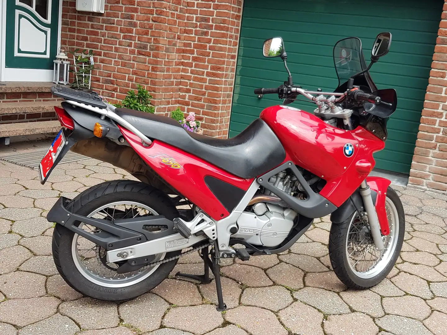 BMW F 650 Funduro ( 169) Piros - 1