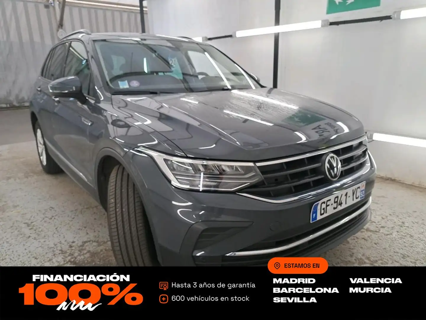 Volkswagen Tiguan Life 1.4 TSI eHybrid 180kW (245CV) DSG Gris - 1