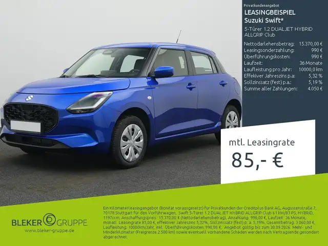 Suzuki Swift 5-Türer 1.2 DUALJET HYBRID ALLGRIP Club