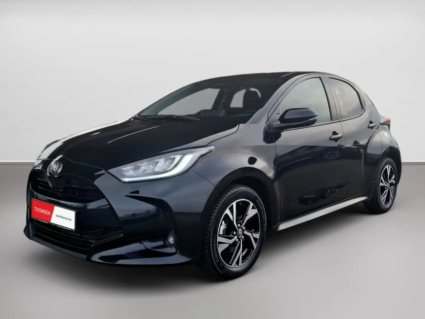 Toyota Yaris 1.5 Teamplayer ACC+AUT+LED+Virtual+Kam.+LM Schwarz - 2