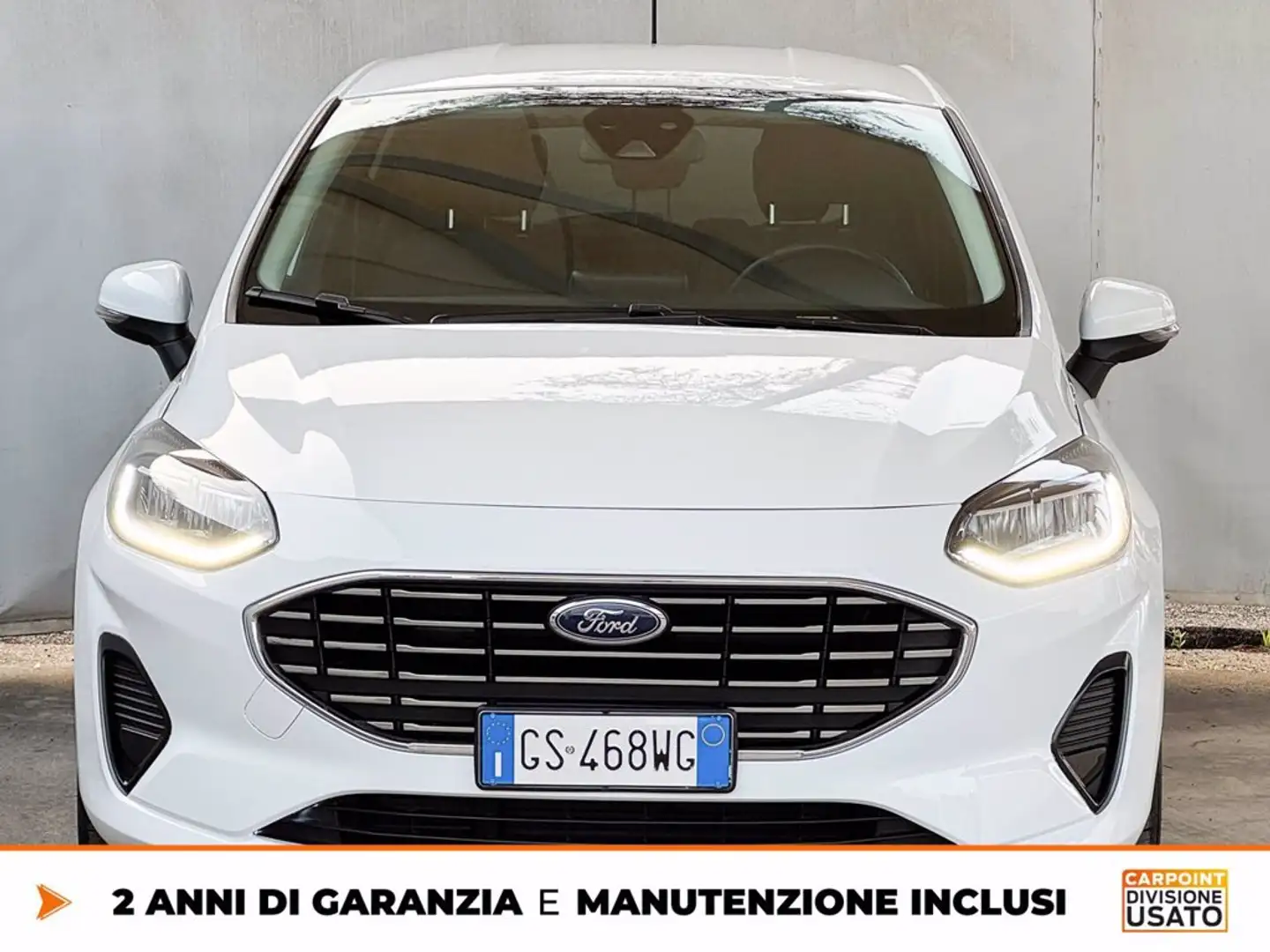 Ford Fiesta 5p 1.1 titanium gpl 75cv GPL Weiß - 2
