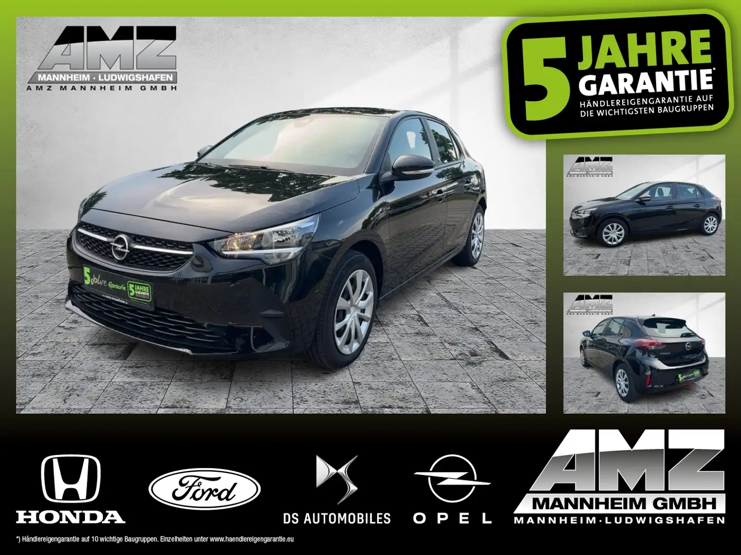 Opel Corsa-e LED+Sitzheizung+Kamera Schwarz - 1