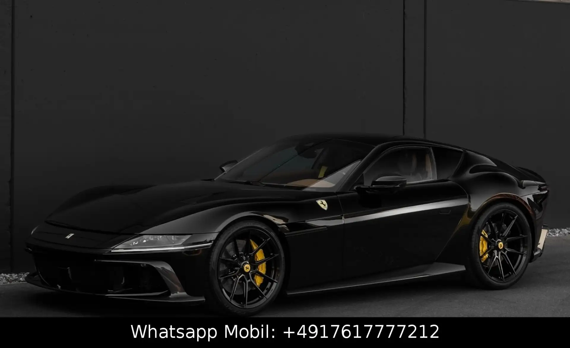페라리 12 칠린드리 2026 검정 사진 1