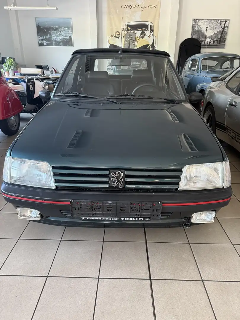 Peugeot 205 CTI 1.9 102 PS  Leder el. Verdeck original Green - 1