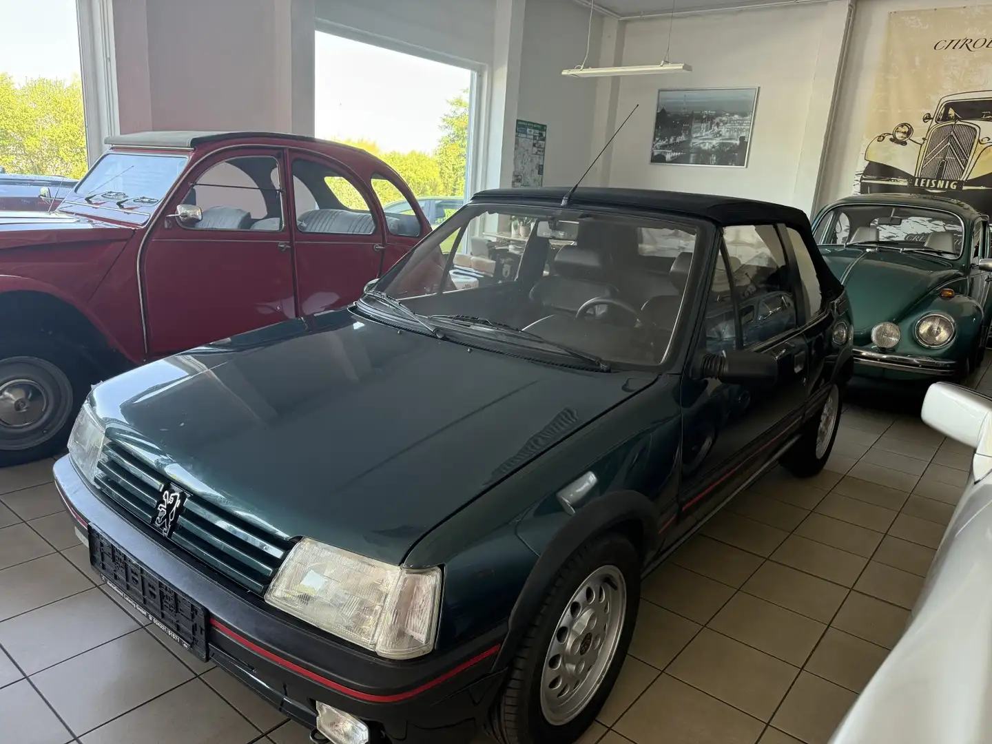 Peugeot 205 CTI 1.9 102 PS  Leder el. Verdeck original Green - 2