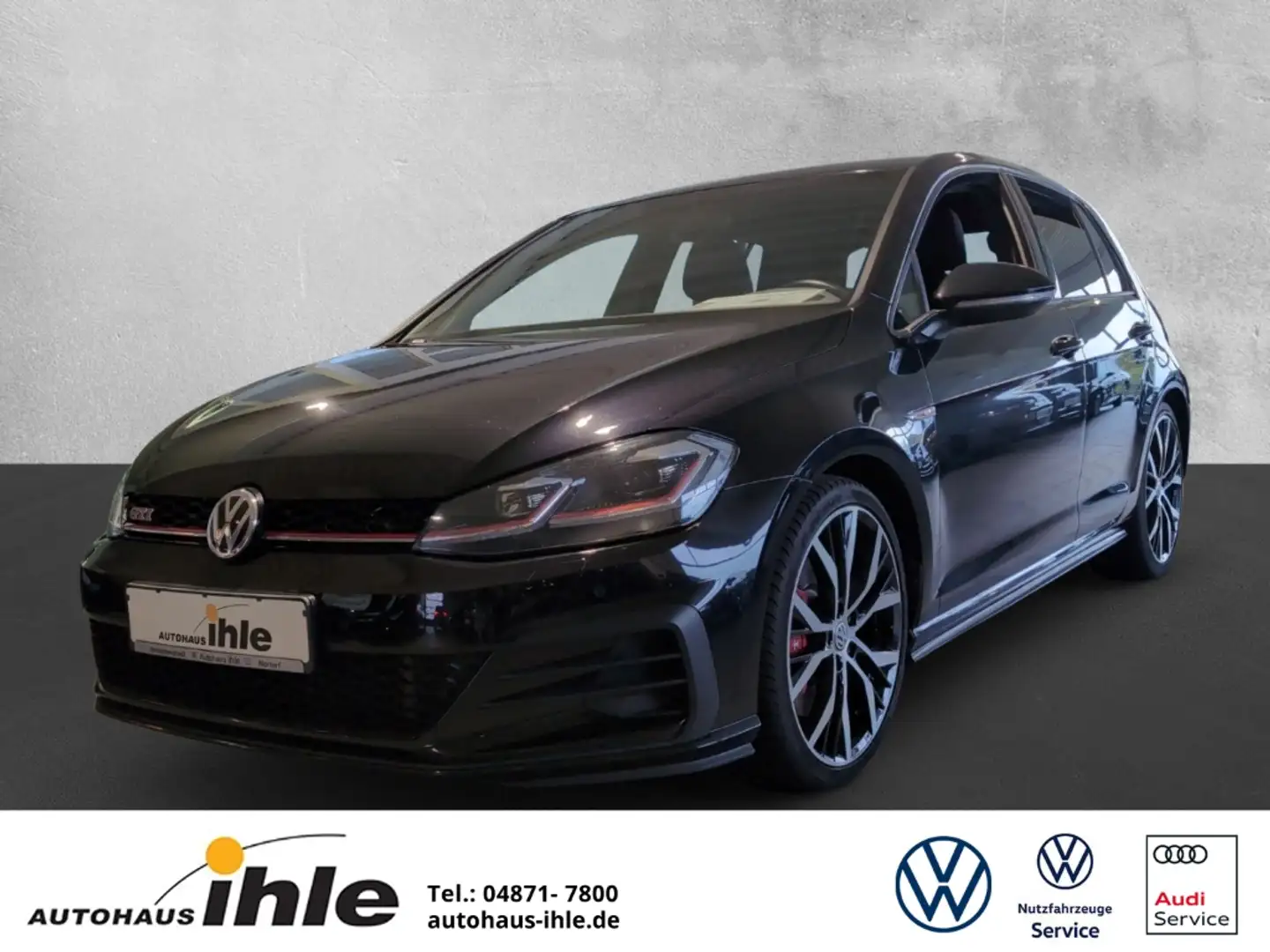 Volkswagen Golf GTI VII Performance 2,0 TSI DSG NAVI+R-FAHRKAMERA+ACC Schwarz - 1