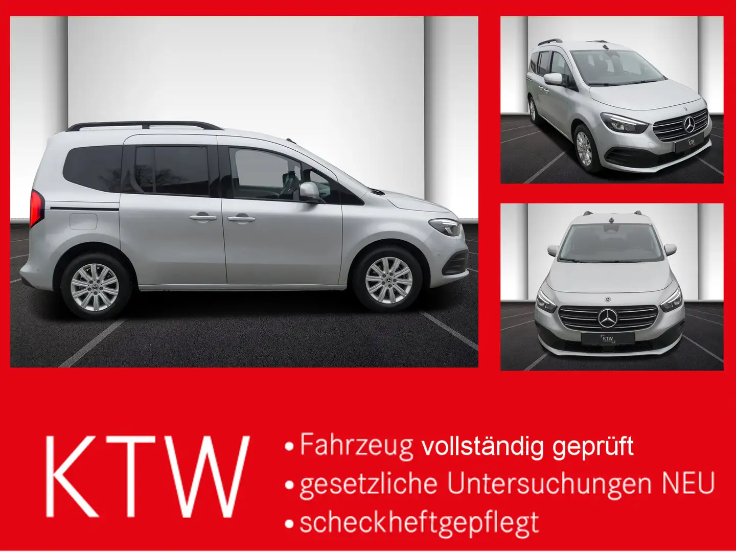 Mercedes-Benz T-Class Progressive,LED,MBUX,Navi,Rückfahrkamera Argent - 1