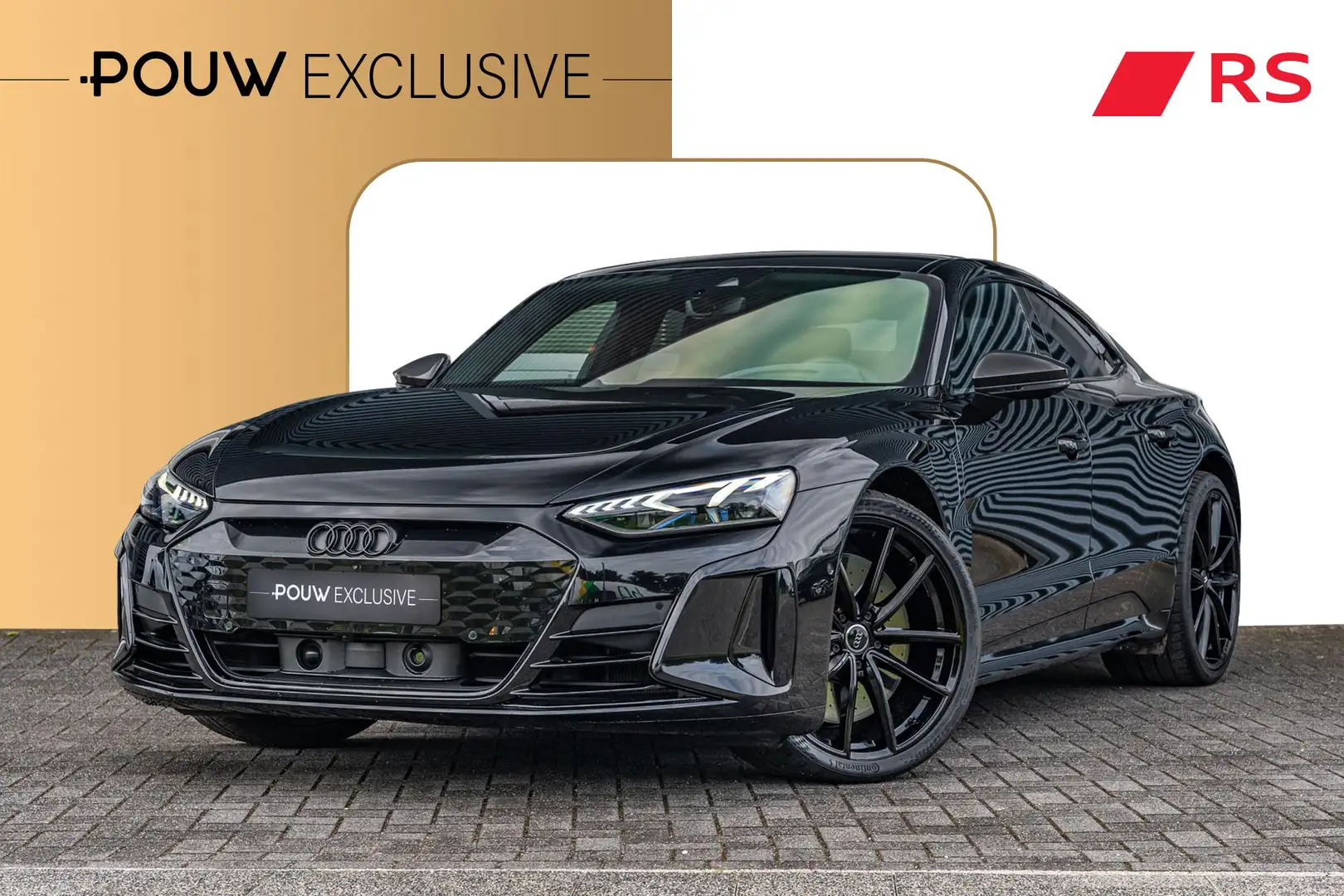 Audi RS e-tron GT 598pk | Keramisch | Vierwielbesturing | Head-up  | Negru - 1